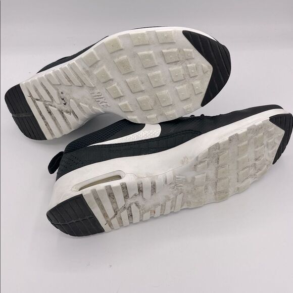 Nike women’s air max Thea black mesh running sneaker performance athletic size10 - Picture 5 of 8